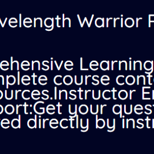 Wavelength Warrior Plan